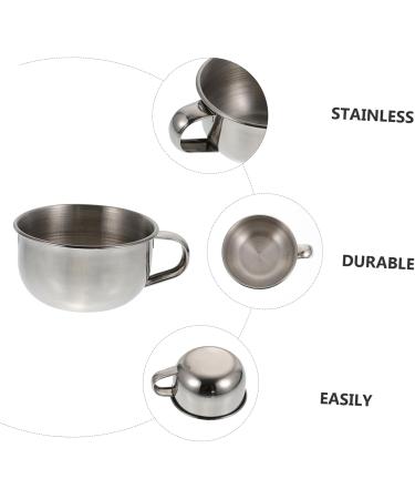 Magiclulu Stainless Steel Razor Soap Shell | Long-Lasting Rust-Free Shaving Bowl for Men - Buy Online on GoSupps.com