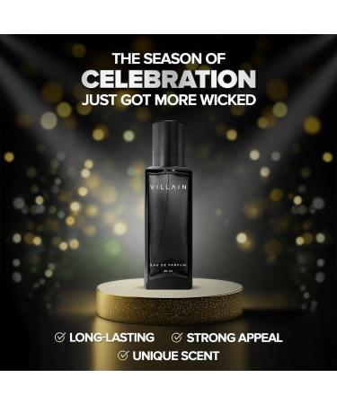 Villain Perfume For Men 20 Ml - Eau De Parfum - Premium Long Lasting Fragrance Spray - Woody & Spicy - Buy Online on GoSupps.com