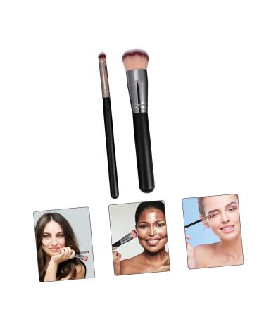 Shop Housoutil 4 Pcs Makeup Brush Set | Eyeshadow Eyelash Lipstick & Face Brushes for Flawless Beauty - International Shipping Available - Buy Online on GoSupps.com