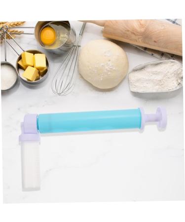 OUNONA 1 Set Cake Duster Cake Decoration Manual Cake Airbrush Baking Cake Spray Tube Cake Decorating Accessories Cake Decorating Tool Cake Baking Tools DIY Makeup Tools Chic Plastic Pp Blue 25X11.6X3.8CM - Buy Online on GoSupps.com