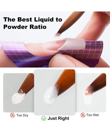 4.23oz Professional Crystal Clear Acrylic Nail Powder for French Manicure Extension - Buy Online on GoSupps.com