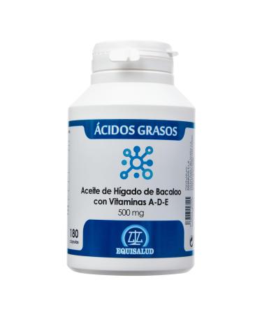 Equisalud Cod Liver Oil Vitamins Ade 500 Mg