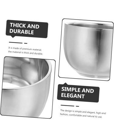 Premium Double-Walled Stainless Steel Shaving Cup | Wioneky Shaving Foam & Razor Travel Set for Men - Buy Online on GoSupps.com