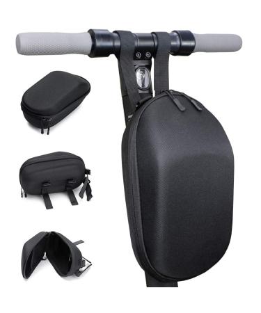 SEWAY Scooter Storage Bag for M365 Scooter and ES Series, Electric Scooter Front Hanging Bag Durable EVA Fit for Carring Charger Tools, Compatible M365 / ES Black