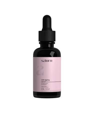 Anti Aging Face Serum Powered With Niacinamide Retinol Arginine Hyaluronic Acid & Vitamin C For Reduces Wrinkles & Dullness 30 Ml (Pack Of 1) Yellow