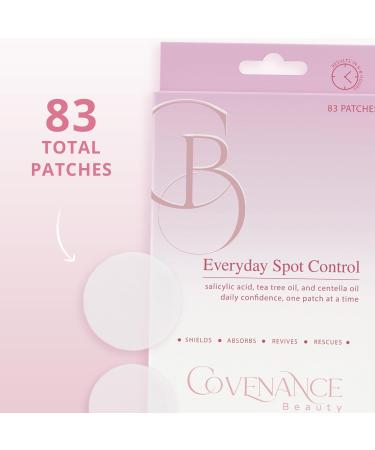 83 Hydrocolloid Pimple Patches | Salicylic Acid & Tea Tree Oil Acne Treatment | Centella Oil Infused Spot Control for Clear Skin - Buy Online on GoSupps.com