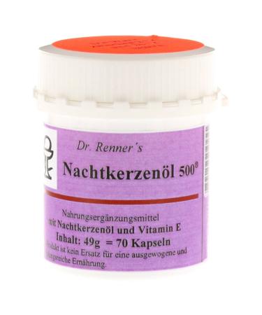 Evening primrose oil 500 mg Dr.Renner's capsules