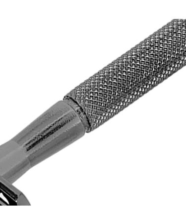 Premium Wet Razor for Men - Double Blade Manual Trimmer with Stand | Irritation-Free Shaving | Waterproof Metal Design | Perfect Gift for Him & Her - Buy Online on GoSupps.com