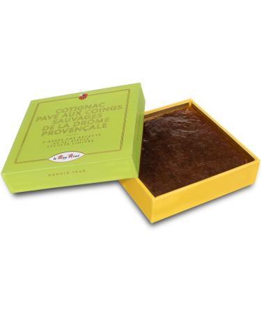 LE ROY RENÉ Fine Grocery - Pavé of wild quince paste from Drôme Provençale - Cotignac according to recipe of the 14th Century, box 250 gr.