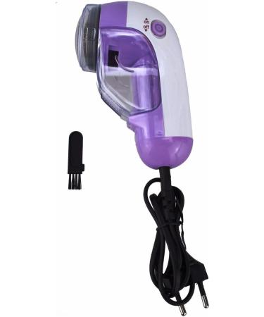 Premium Purple Lint Remover & Shaver - Mains Operated with Collecting Container for Wool & Textile Care - Buy Online on GoSupps.com