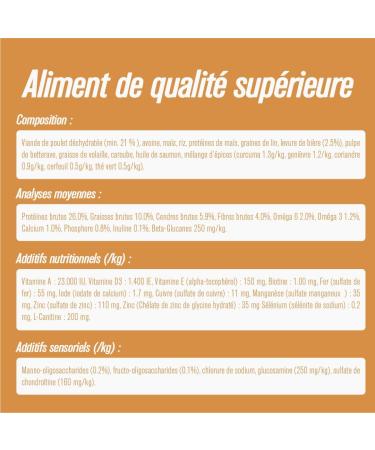 Iso dog - Premium Croquettes for Mature Dogs - Gluten-free - Optimal Digestion - Rich in Chicken - 12kg - GMO-free - 100% Natural Raw Materials (12kg) - Buy Online on GoSupps.com