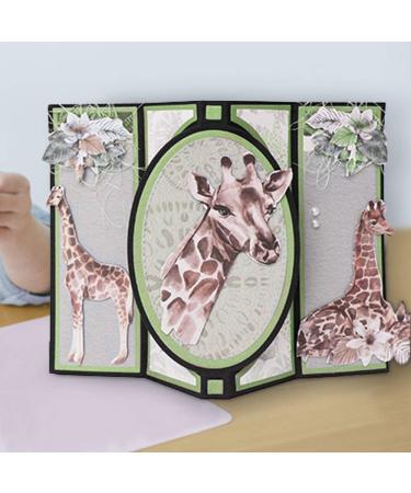 Estivaux 3D Card Shape Die Cuts - Oval & Rectangular Gift Pop-Up Cutting Dies Set for Scrapbooking and DIY Crafts - Buy Online on GoSupps.com