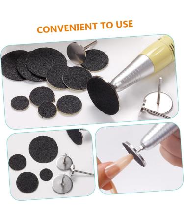 SOESFOUFU 1 Set Nail Polishing Sheets self Adhesive Sandpaper disc Pedicure Sandpaper disc Foot Remover File Replacement Sandpaper pad Discs Nail Tools Electric Sand Sheet Nail File - Buy Online on GoSupps.com