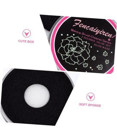 56 Pieces Cleaning Box for Makeup Women Makeup Brush Washer Cleaning for Makeup Makeup Brush Cleaning Sponge for Eyeshadow Brush Clean - Buy Online on GoSupps.com