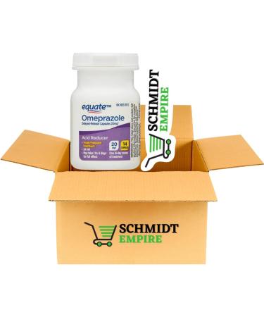SCHMIDT EMPIRE Omeprazole 20mg Acid Reducer for Heartburn - 14 Capsules - Buy Online on GoSupps.com