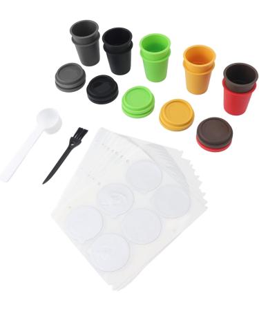  KIMISS Pack of 10 Disposable Bottom Sealed Aluminum Coffee Pods Filled with Complex and Rich Mixes Compatible with Coffee Macs - Buy Online on GoSupps.com