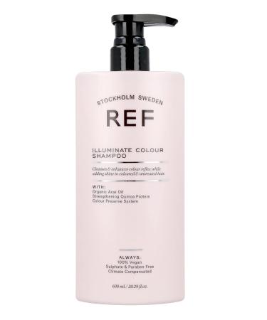 Ref Illuminate Colour Shampoo 600ml | Sulphate-Free Shine for Coloured & Normal Hair - International Shipping Available - Buy Online on GoSupps.com