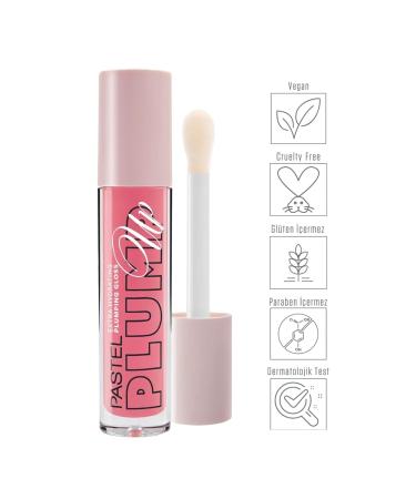 Pastel Plump-Up Extra Hydrating Plumping Gloss | Cotton Candy | Light Pink | Instant Hydration & Plumping with Aloe Vera & Hyaluronic Acid - Buy Online on GoSupps.com