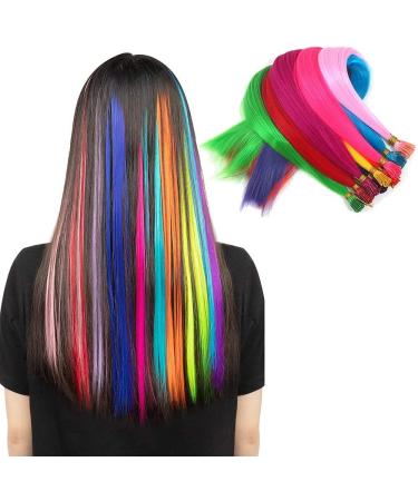 Microlink Hair Extensions Kit Microlink hair extensions kit synthetic i tip keratin fusion hair colored hairpieces 21 inch 90-100strands/pack hair extensions kit with all tools multi-colored kit