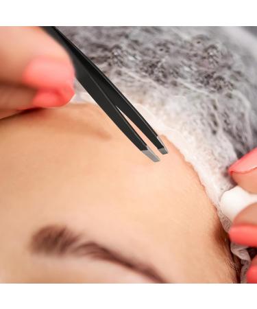 Didiseaon Double-Ended Eyebrow Tweezers Stainless Steel Eyebrow Tweezer Eyebrow Trimming Tweezer Professional Tweezer Eyebrow Grooming Tool Eyebrow Repairing Tweezer False Eyelash Pick Tool - Buy Online on GoSupps.com