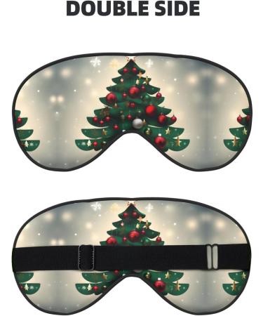 Christmas Gift Tree Eye Mask | Soft Adjustable Sleep Mask for Men & Women | Best Nighttime Comfort - Buy Online on GoSupps.com