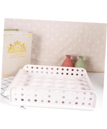 LABRIMP Box 30 Storage Drawers Refrigerator Egg Trays Refrigerator Crisper Organizer Egg Carton Multi-layer As Shown 33X26.5X7.5cm - Buy Online on GoSupps.com