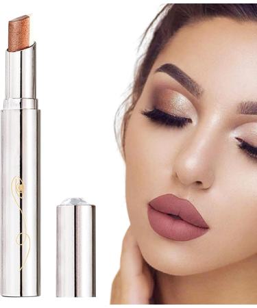  G n rique Glitter Eyeshadow Stick Long Lasting Eye Shadow 3g Gradient Soft Light Smooth Blendable Texture Authentic Waterproof Shimmer Finish for Wedding Party Holiday Use - Buy Online on GoSupps.com