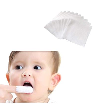 Serlife Baby Teeth Soft Gauze Infant Finger Clean Oral Toothbrush 120Pcs Infant Mouth Cleaner for 0-36 Months
