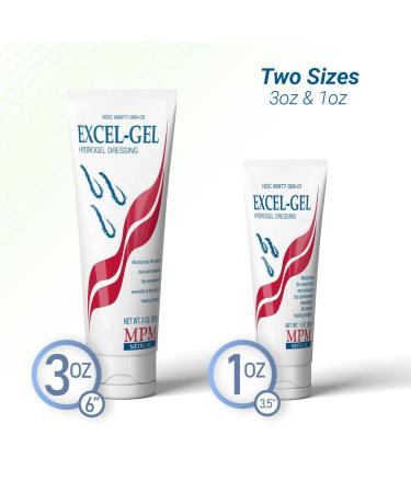 MPM Excel-Gel Hydrogel Dressing 1oz - Nontoxic & Sterile - Buy Online on GoSupps.com
