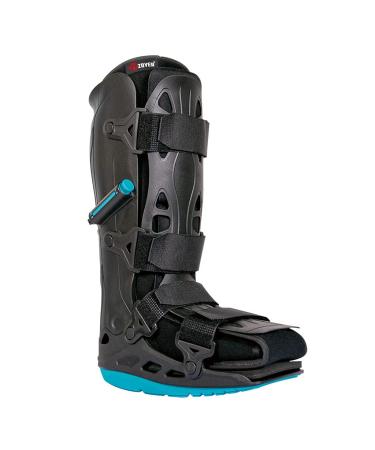 ZOYER Recovery+ 17" Pro Walker Boot with Dual Pumps - Air Cam Fracture Boot, Universal Fit for Left or Right Foot (Medium)