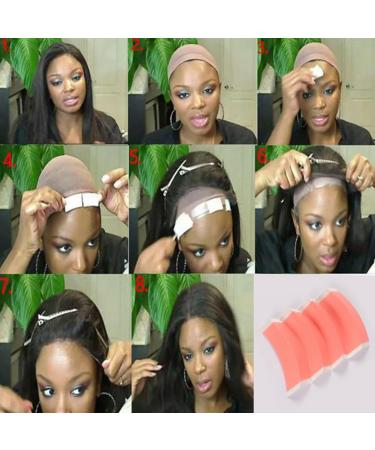 GABEALF 36Pc/Bag Super Strong Duo-Tac Wig Hair Double Tape Adhesive Extension Hair Strips Waterproof for Toupees/Lace Wig Film - Buy Online on GoSupps.com