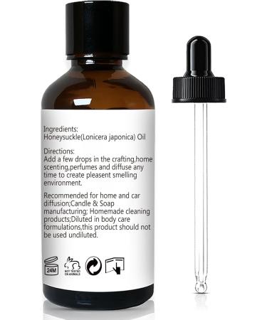 Honeysuckle Essential Oil - Home Fragrance Soap & Candle Making Diffusers - 1 oz (30ml) Scent Oil - Buy Online on GoSupps.com