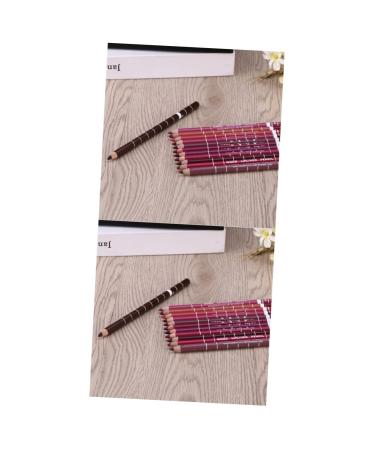 SUBOFAN ABOOFAN Waterproof Lipliner Pcs Lip Liner Brow Pencil Eyebrow Pen Lip Liner Pencils Pipliner Pencil Lipliner Eyebrow Assembly Line Pencils