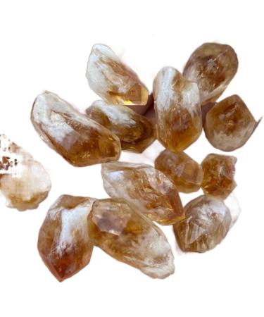 Crystal Rough Natural Crystal Rough 1pc Random Rough Natural Citrine Point Quartz Crystal Cluster Raw Specimen Stone Rock Ornaments Home Decoration 1pc Random Citrine Point - Buy Online on GoSupps.com