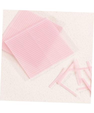 MAGICLULU 6 Sheets Double Eyelid Beauty Stickers Eye Shaping Makeup Supplies Girl Double Eyelid Sticker Invisible Tape Medical Adhesive Film Beautiful Eyes Woman Fiber Strip Pink 2.8x0.2cm Pink - Buy Online on GoSupps.com