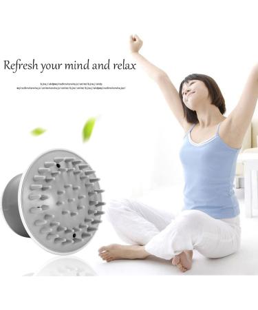 Electrical Scalp Massage Device | Electric Head Massage Brush for Tension Relief & Relaxation - Buy Online on GoSupps.com