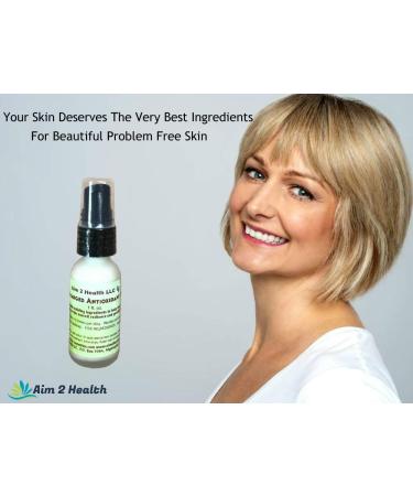 Supercharged Antioxidant Serum - Best Anti-Aging Face Serum with Hyaluronic Acid & Organic Teas for Wrinkle Relief & Collagen Boost | 1 OZ - Buy Online on GoSupps.com