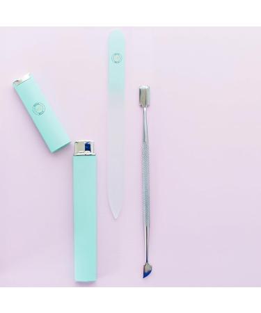 Malva Belle Cuticle Remover & Under Nail Cleaner Tool - Stainless Steel - Cuticle Care Kit - Buy Online on GoSupps.com