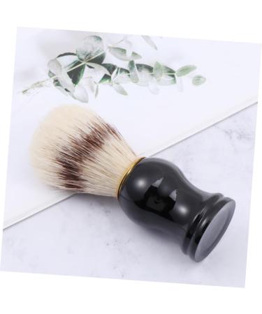 Beaupretty 2 Pcs Shaving Brush Set - Men's Beard & Mustache Brush with Nylon Bristles | Ideal Grooming Tool for Perfect Facial Hair - Buy Online on GoSupps.com
