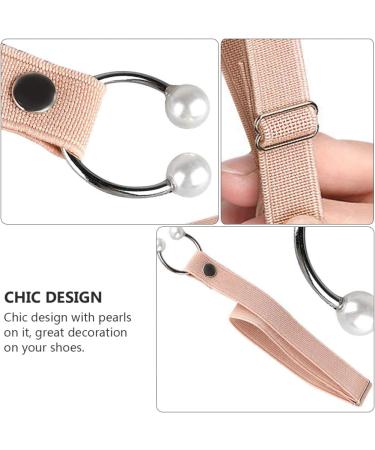 Healifty 4pcs Detachable Elastic Shoelaces for Women - Non-Slip Ankle Laces for High Heels & Accessories | International Shipping - Buy Online on GoSupps.com