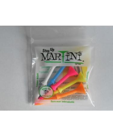 Martini Step-Up Golf Tees 3 1/4" (5 Pack) (Multicolor)