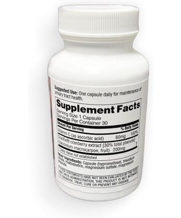 PharmaPrint CranEx - 30ct (Cranberry Extract 65 000mg Equivalent per Serving 325:1) Superfruit Cranberry Dietary Supplement - Buy Online on GoSupps.com