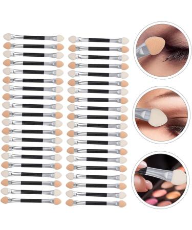 VINTORKY 40pcs Latex Eye Shadow Stick Double- Ended Eyeshadow Brush Eye Makeup Applicator Sponge Plastic - Buy Online on GoSupps.com