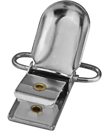 Marrywindix 25pcs Pacifier Suspender Clips - Silver Toy Holder Clips for Making Pacifier Holders & Bibs - Buy Online on GoSupps.com