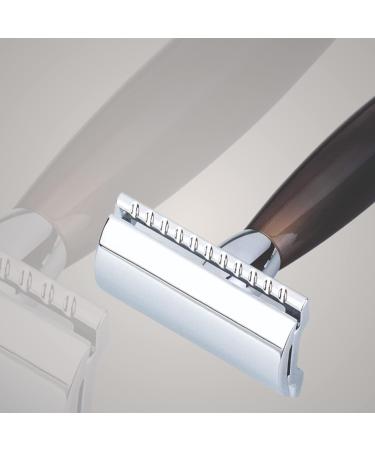 Merkur 27C Razor Plane - Cattle Horn Handle Chrome Finish Ideal for Wet Shaving - Premium German Quality - Buy Online on GoSupps.com