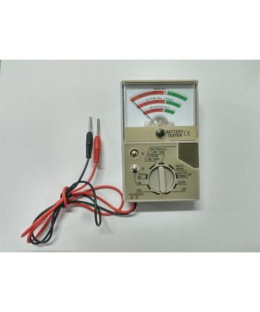 Battery Tester with Meter - Electric Voltage Tester for AA AAA C D N Button Cell Batteries - Accurate Battery Checker - Buy Online on GoSupps.com
