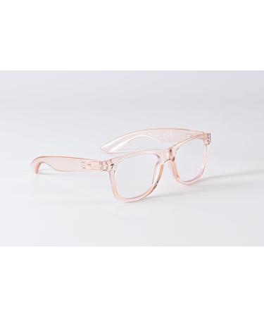 Stylish Abejojo Oversized Reading Glasses for Women | Blue Light Blocking & UV Protection | Spring Hinge | 0.5 Diopters - Buy Online on GoSupps.com
