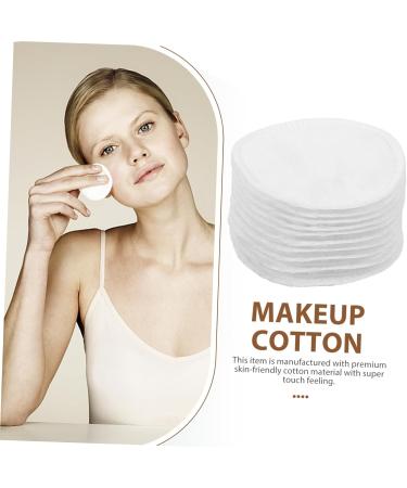 200 Pcs Skin-Friendly Organic Cotton Pads - Soft Makeup Remover & Toner Rounds - Reusable & Disposable Facial Cotton Pads - Buy Online on GoSupps.com