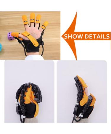 Self-Training Rehabilitation Robot Gloves Finger and Hand Function Rehabilitation Trainer Hand Exerciser for Dementia Arthritis Stroke Hemiplegia Patient Left-M M Left - Buy Online on GoSupps.com