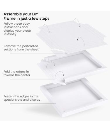 ARTEZA Mixed Media Paper Foldable Canvas Pad 9.5x9.5 Inches | 20 Sheets, Heavyweight 228 lb Multimedia Paper for Painting & Mixed Media Art | Acid-Free DIY Frame Art Supplies - Buy Online on GoSupps.com